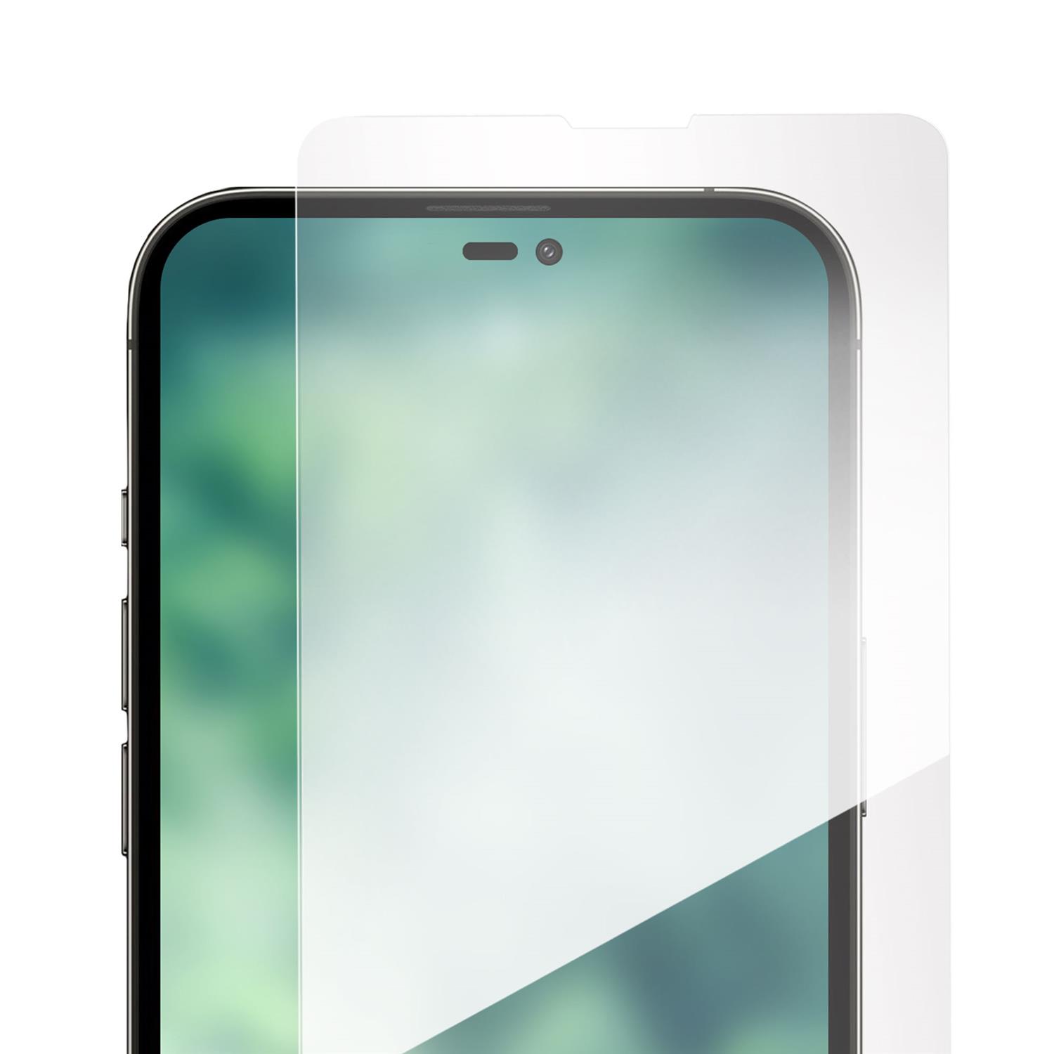 XQISIT NP Tough Glass CF für iPhone 14 Pro Max - transparent