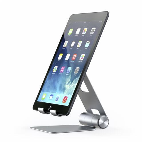 Satechi Aluminum Foldable Stand Smartphone /Tablte Halterung - Space Gray (Grau)