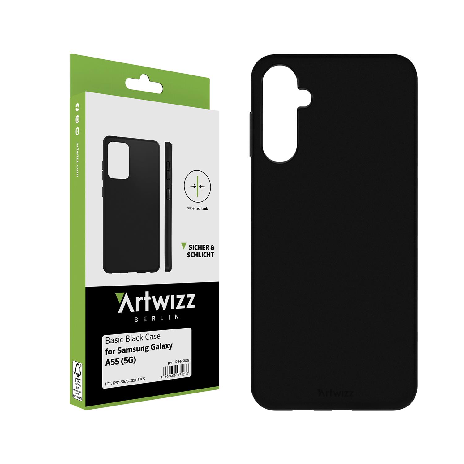 Artwizz Basic Black Case für Samsung Galaxy A55 (5G)