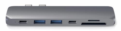 Satechi Type-C Pro Hub 4K HDMI für MacBook Pro - Space Gray (Grau)
