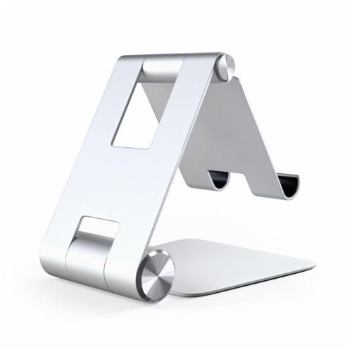 Satechi Aluminum Foldable Stand Smartphone /Tablet Halterung - Silber