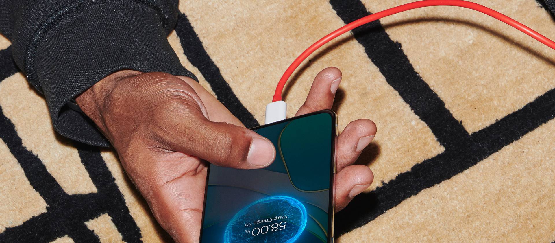 OnePlus Original Type-C Kabel auf USB-A 150cm - Rot