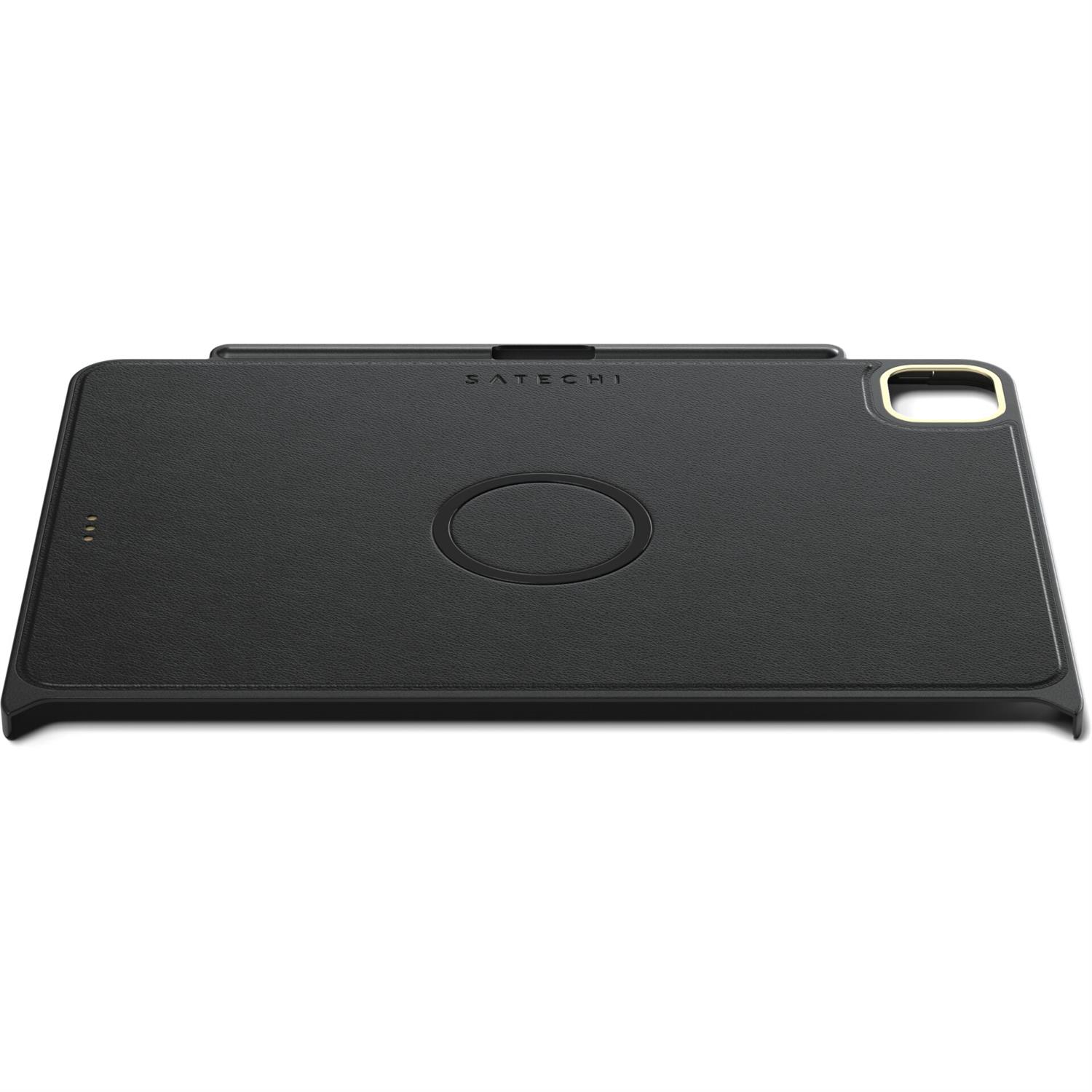 Satechi Vegan Leather Magnetic Case für Apple iPad Pro 11 (Gen 1-4) in Schwarz