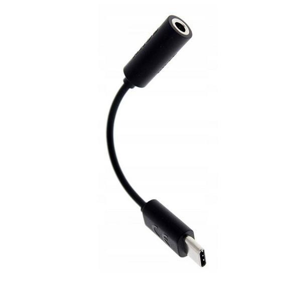 Sony USB-C auf 3.5mm Klinke Adapter - Schwarz