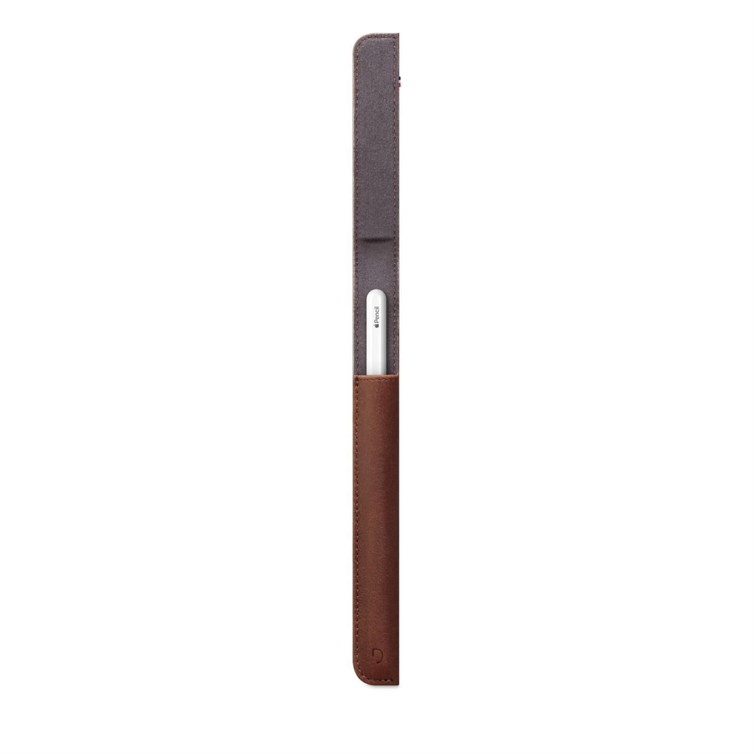 Decoded Leather Pencil Sleeve für Apple Pencil V2 - Braun