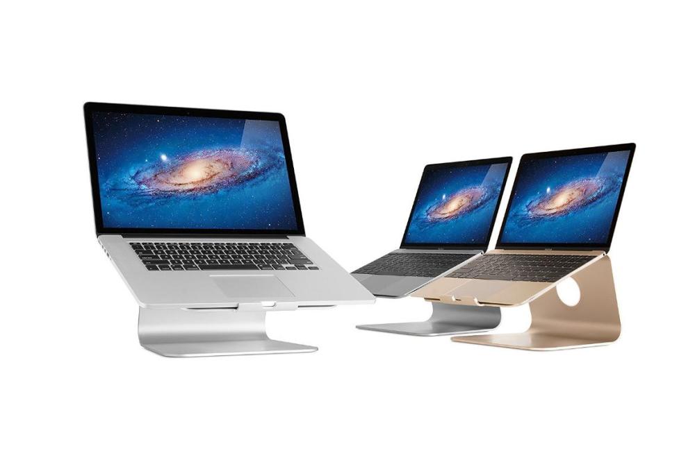 Rain Design mStand - Aluminium Stand für MacBooks, Notebooks bis 15 zoll, Space Grey
