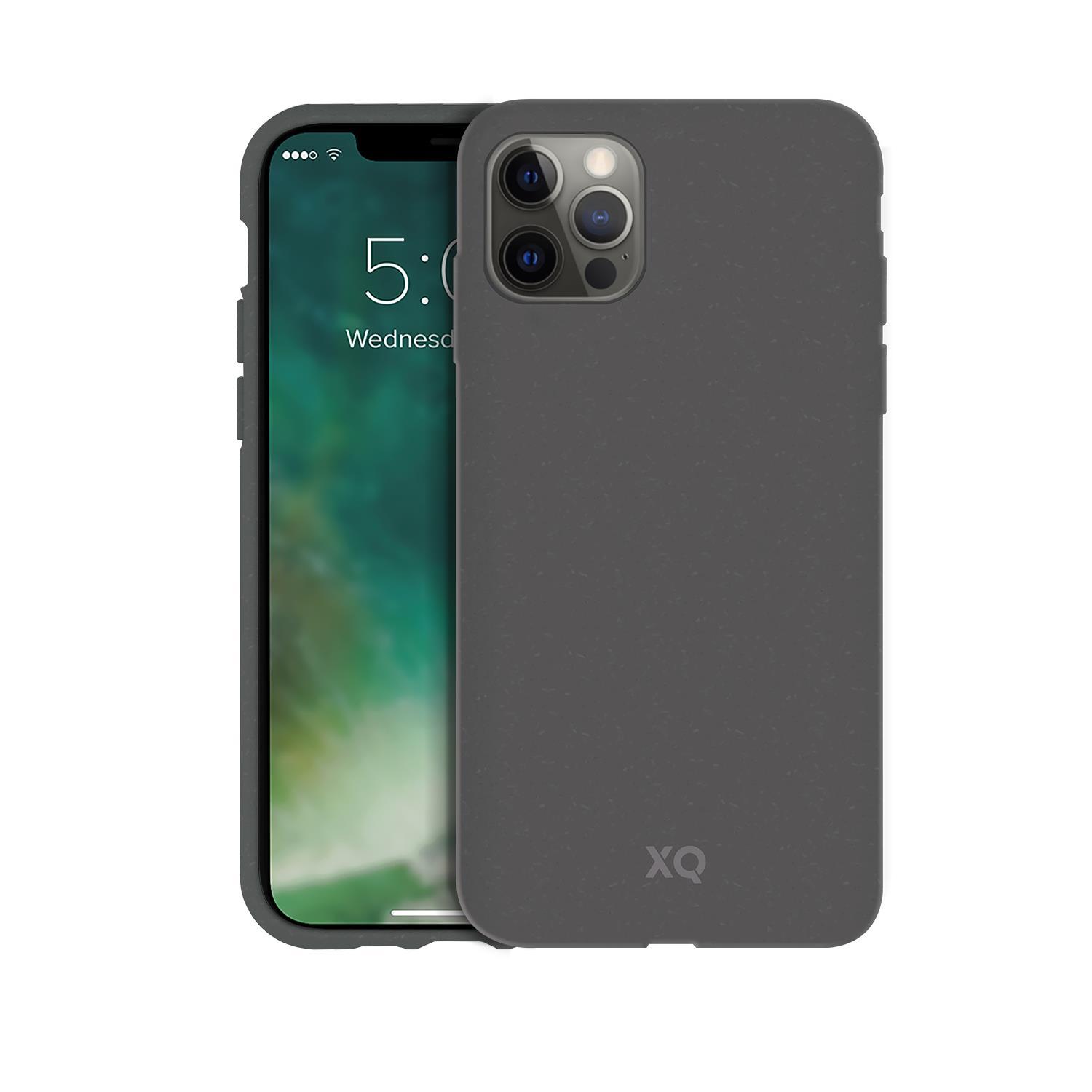 XQISIT Eco Flex Anti Bac für Apple iPhone 12 Pro Max - Mountain Grey