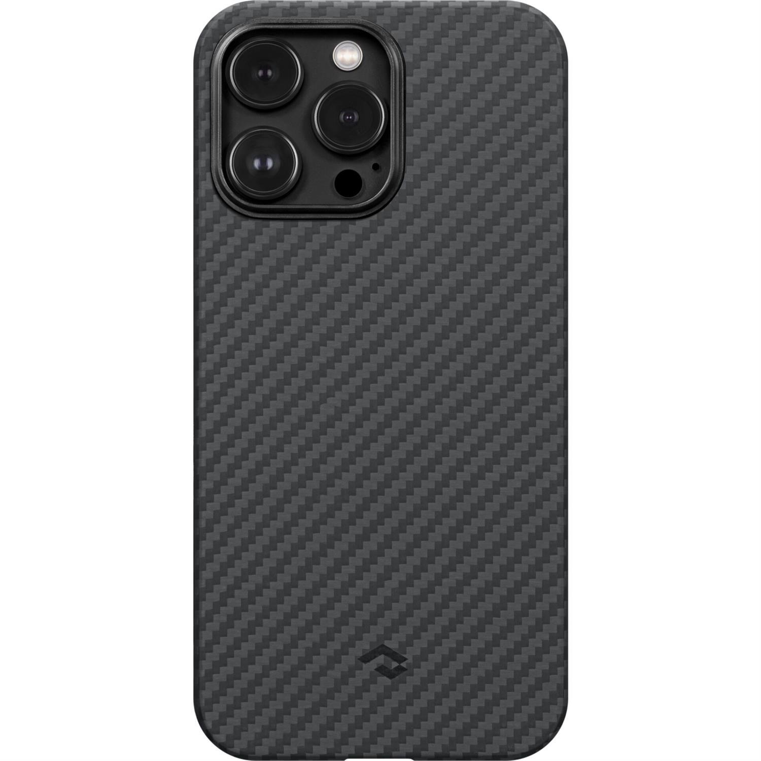 Pitaka MagEz Case 3 1500D for iPhone 14 Pro Max - Black/Grey Twill