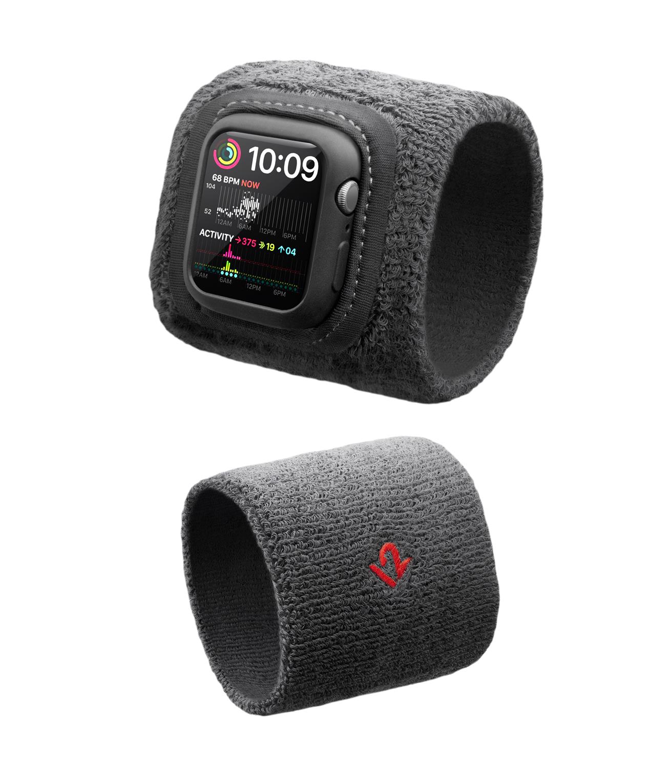 Twelve South ActionBand sweatband for Apple Watch Series 7, 45mm