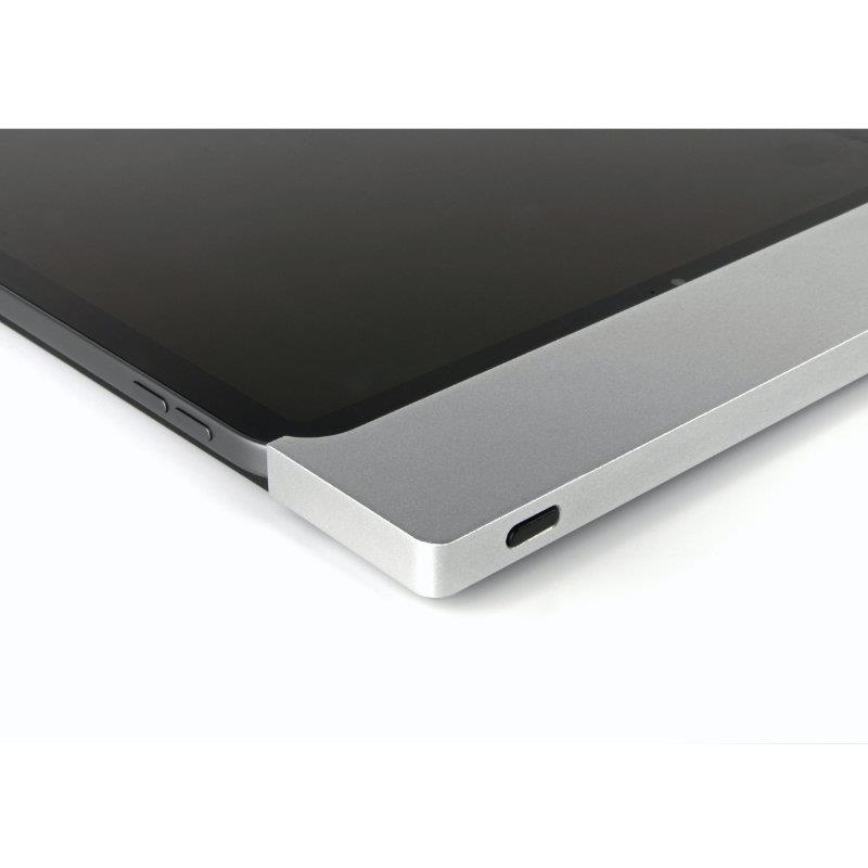 smart things sDock Fix s53 12.4 Zoll Wandhalterung/Ladestation für Galaxy Tab - Silber 