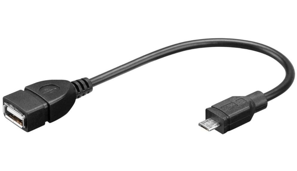 Datenkabel Adapter USB weiblich auf micro-USB männlich