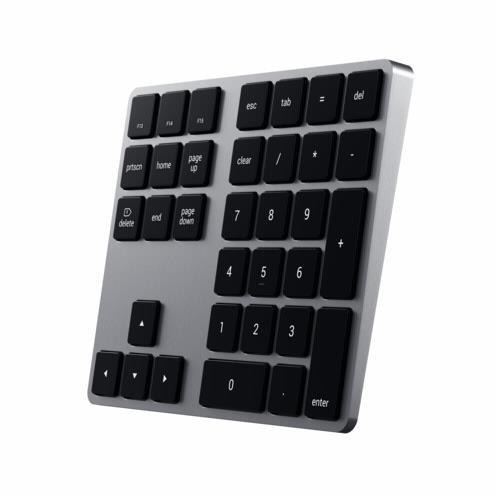 Satechi Extended Wireless Keypad - Space Grey (Grau)