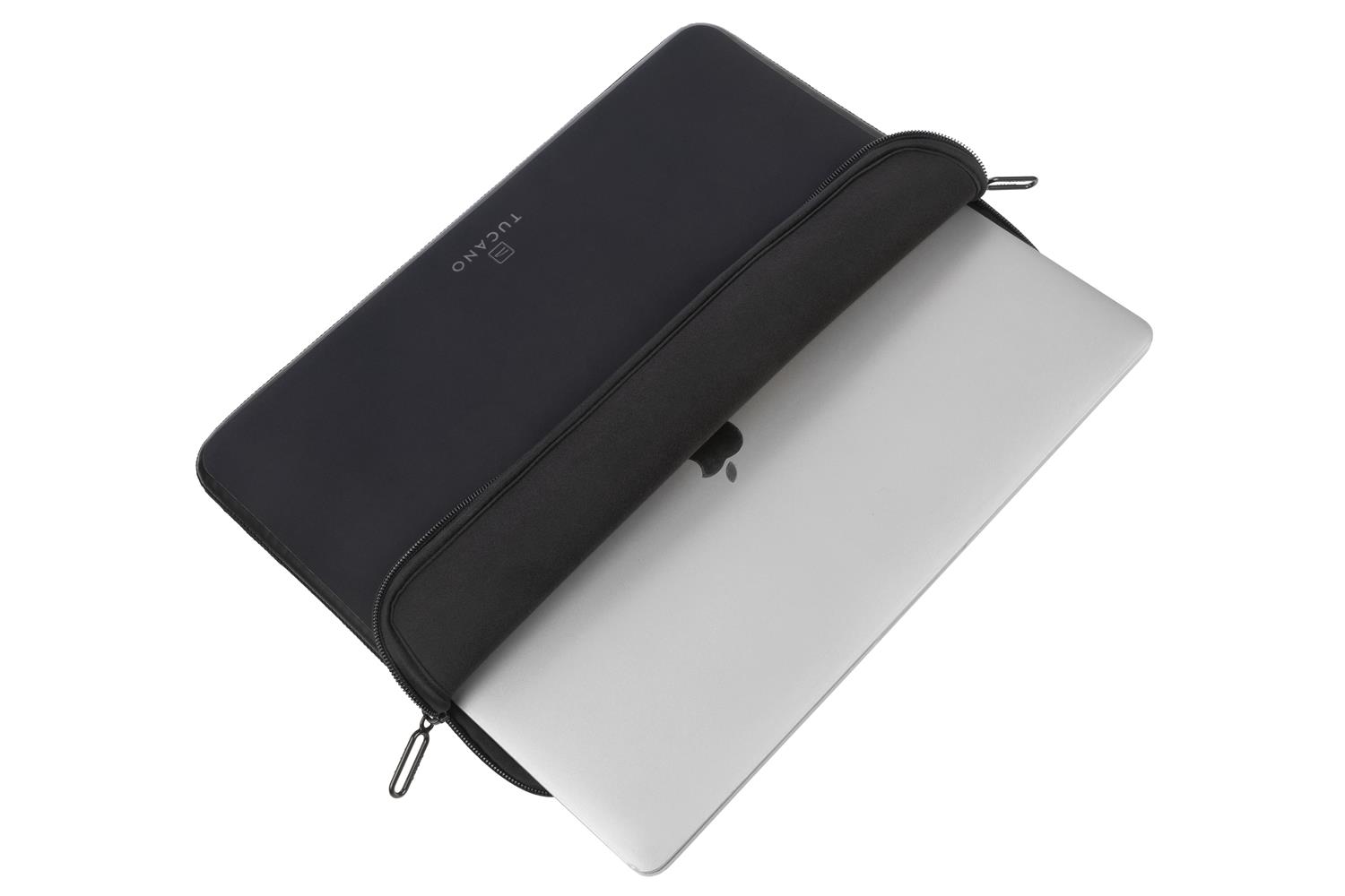 Tucano Second Skin Elements Neopren Hülle für Apple MacBook Air 15 Zoll in Schwarz
