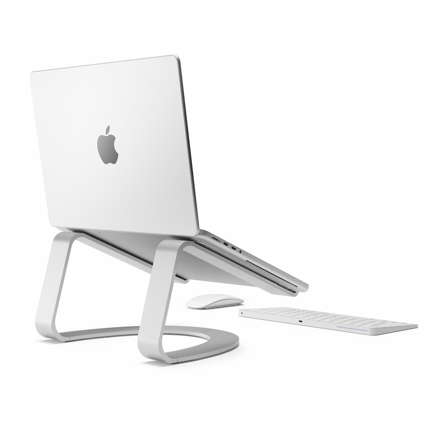 Twelve South Curve SE Aluminum Stand for MacBook, Notebooks - Silver