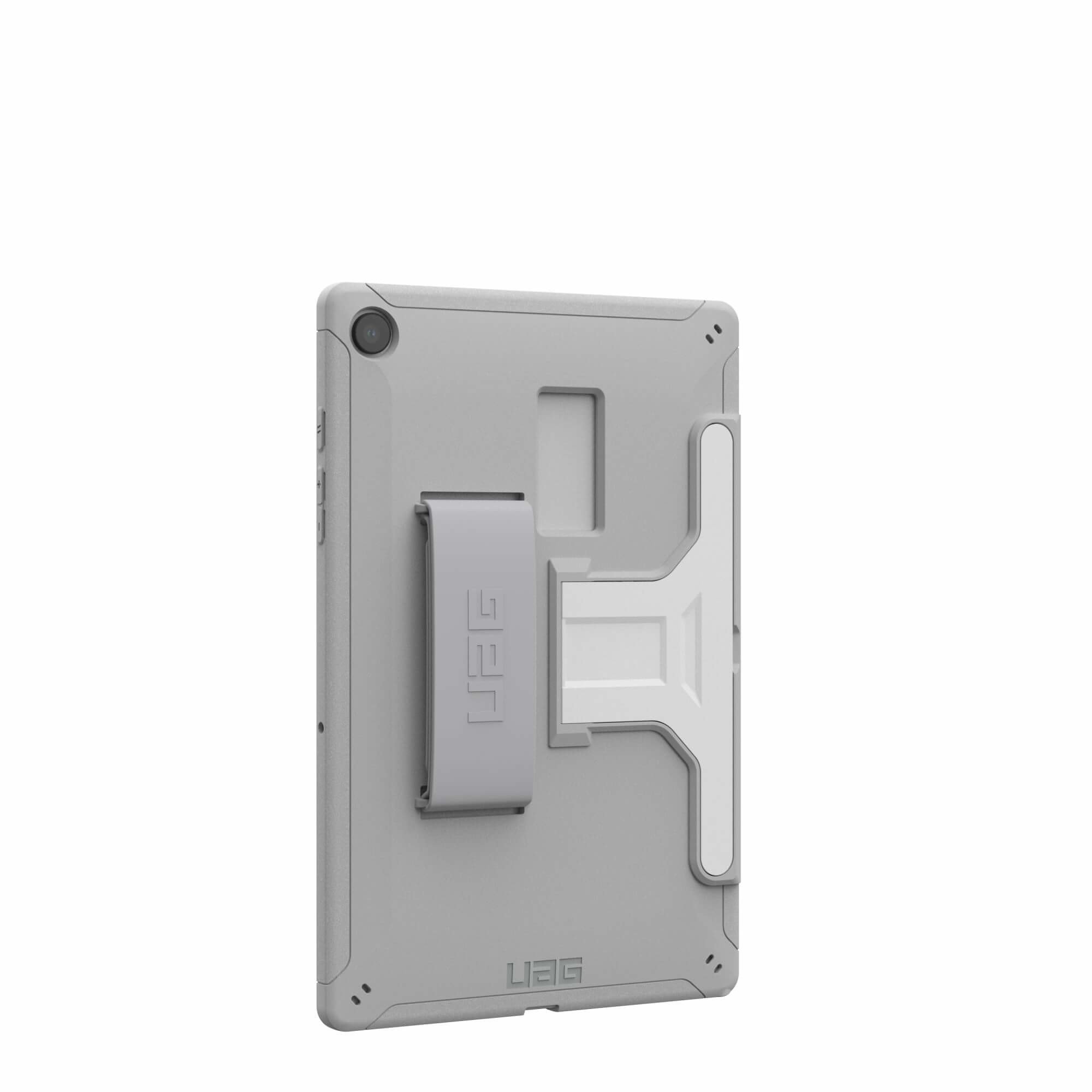 Urban Armor Gear UAG Scout Healthcare Handstrap & Kickstand Case für Galaxy Tab A9+ (2023) - Grau