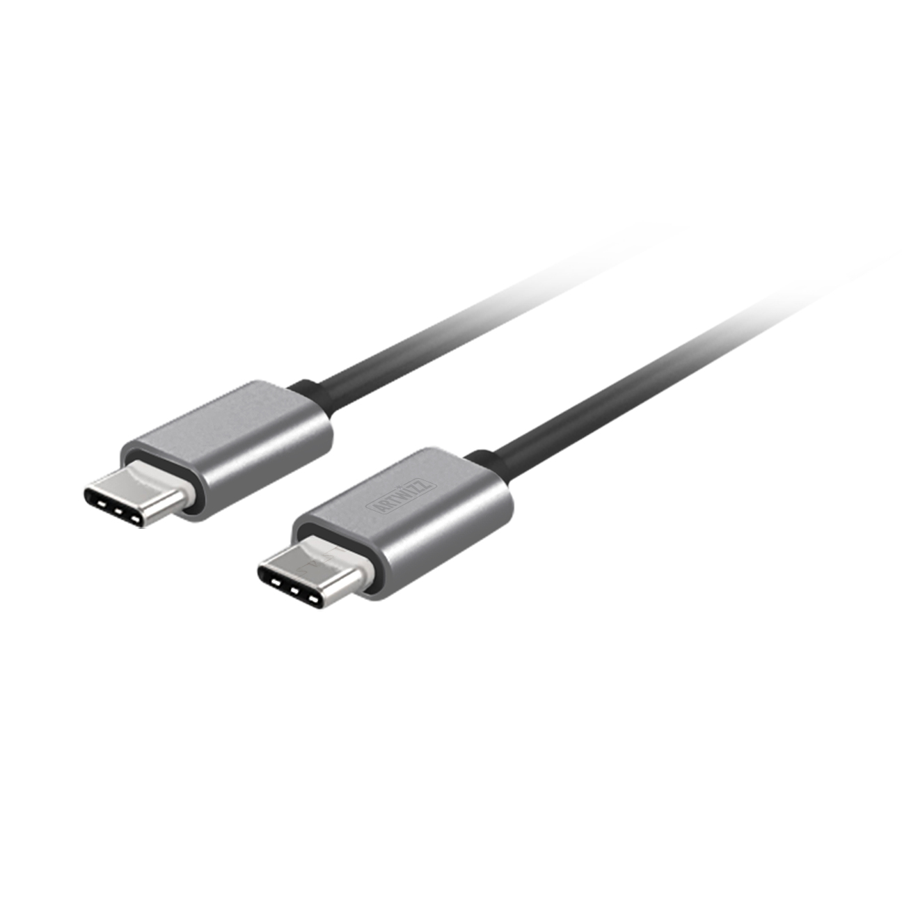 Artwizz USB-C Kabel auf USB-C male - Titan (2m)