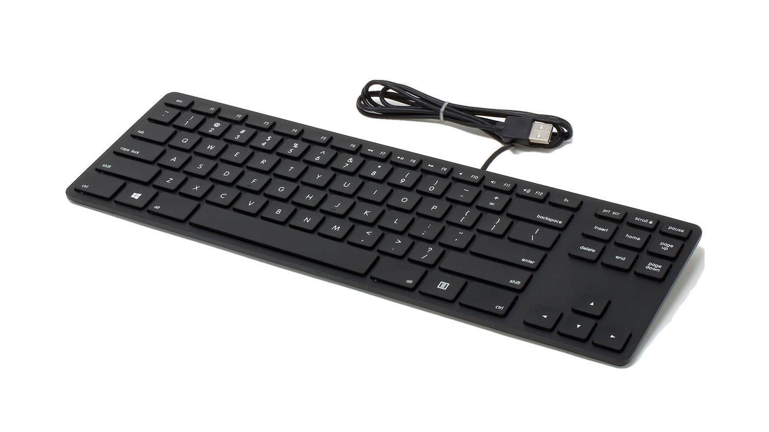 Matias Aluminum Tenkeyless Keyboard without numeric keypad for PC Layout German - Black
