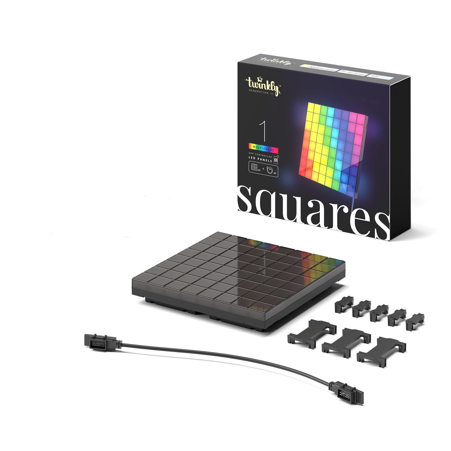 Twinkly Smarte LED Extension-Panel SQUARES 1 Square Block