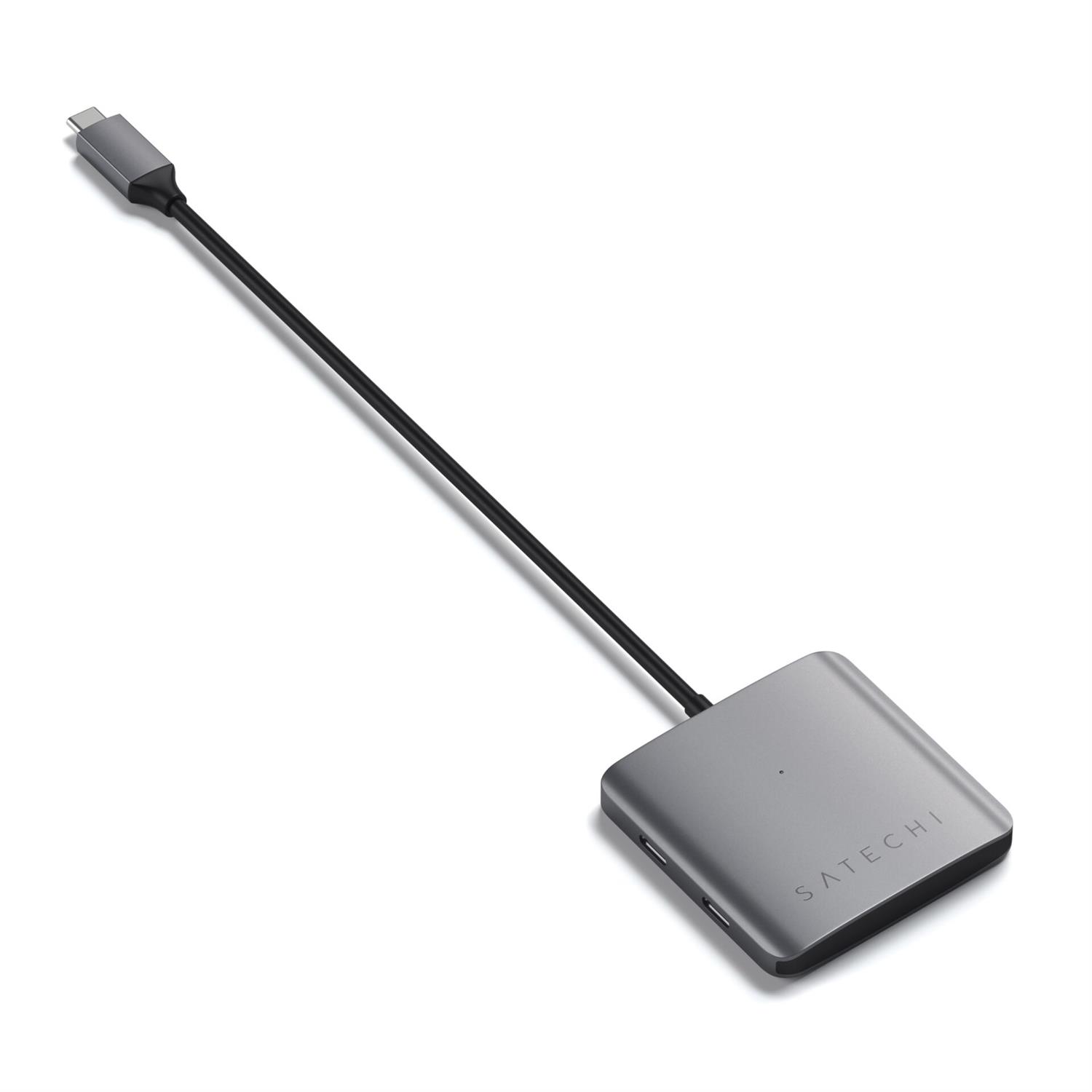 Satechi Aluminum 4 Port USB-C Hub - space gray