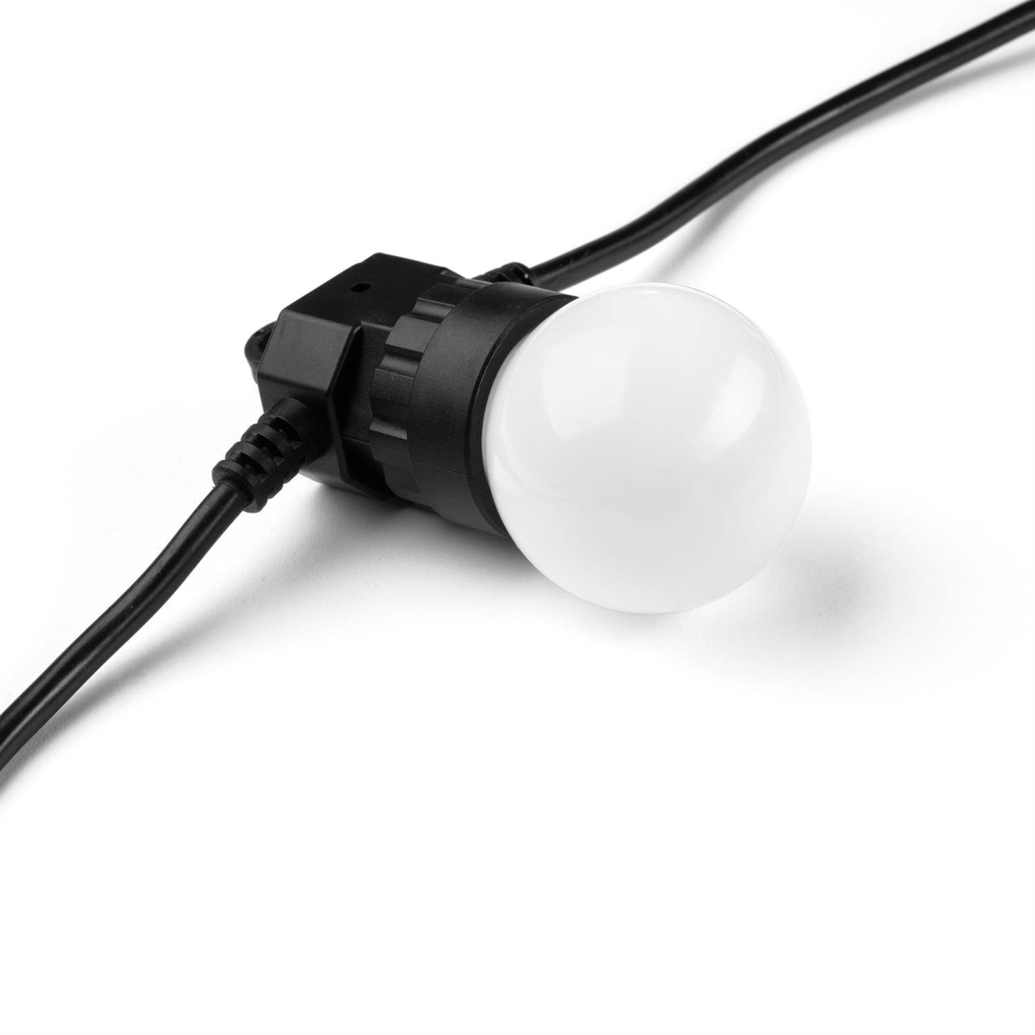 Twinkly Smarte Party-Lichterkette FESTOON 40 RGB G45 LED 20m 0,5m Abstand WLAN Gen II IP44