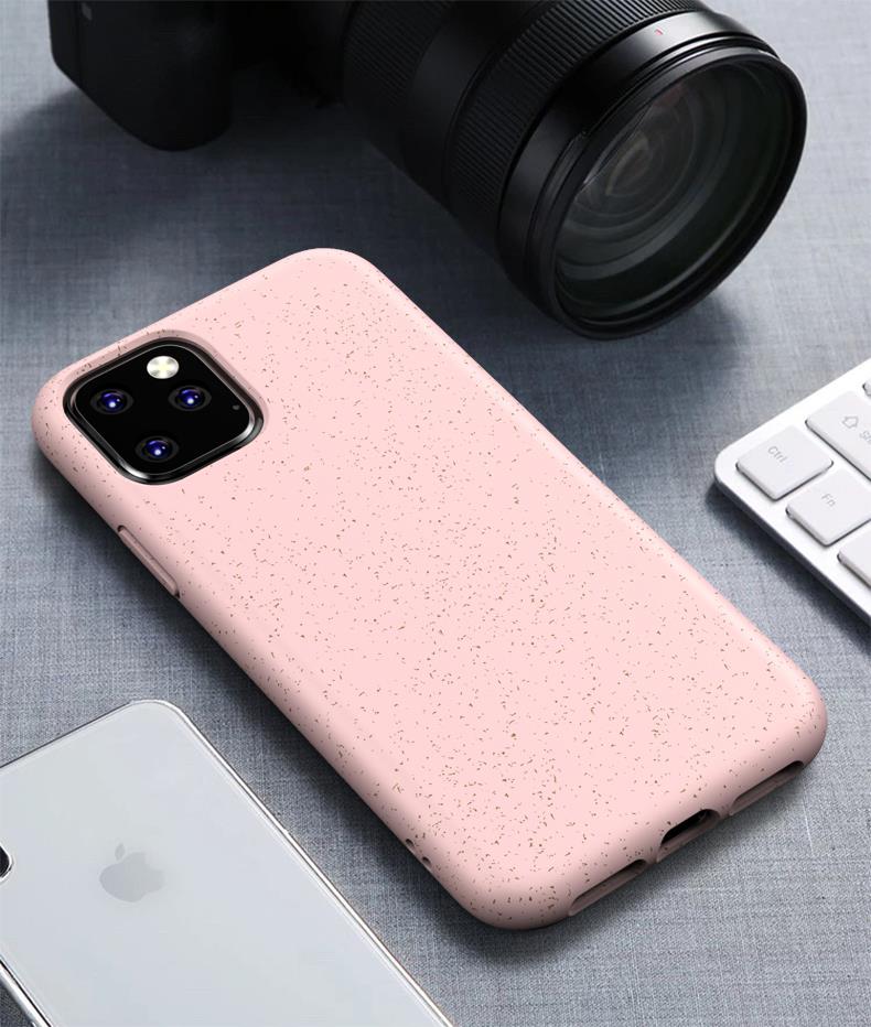 Cyoo - BioCase - iPhone 11 - Pink - Hard Case - Biologisch Abbaubar