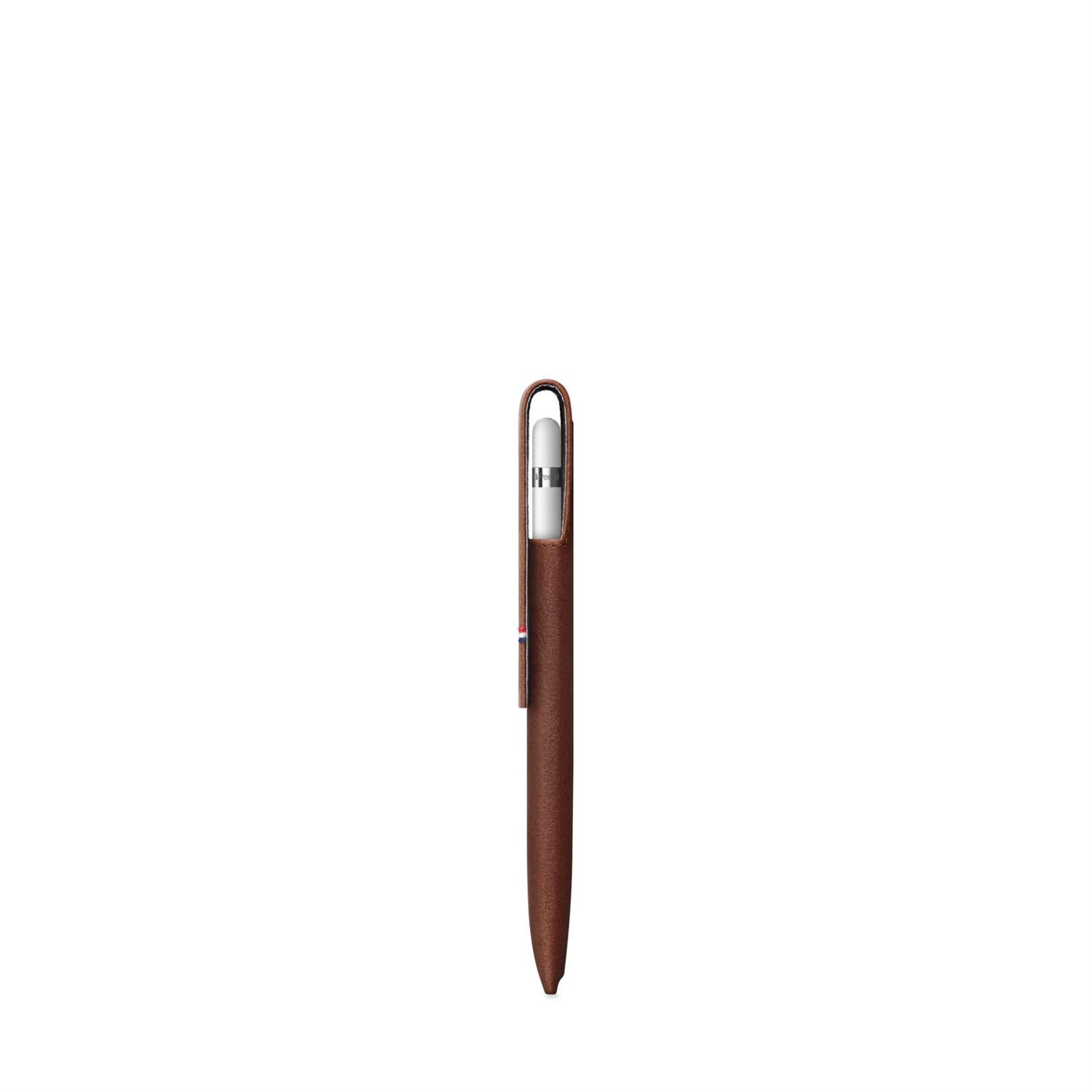 Decoded Leather Pencil Sleeve für Apple Pencil V2 - Braun