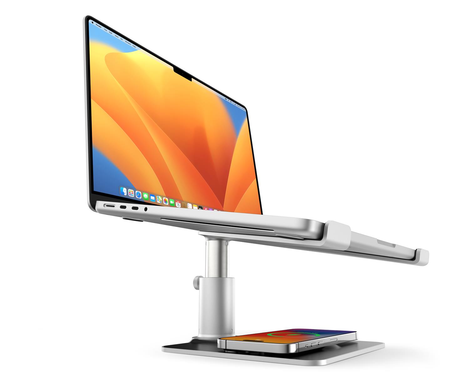 Twelve South HiRise Pro Stand for MacBooks and Notebooks - Silver, Black