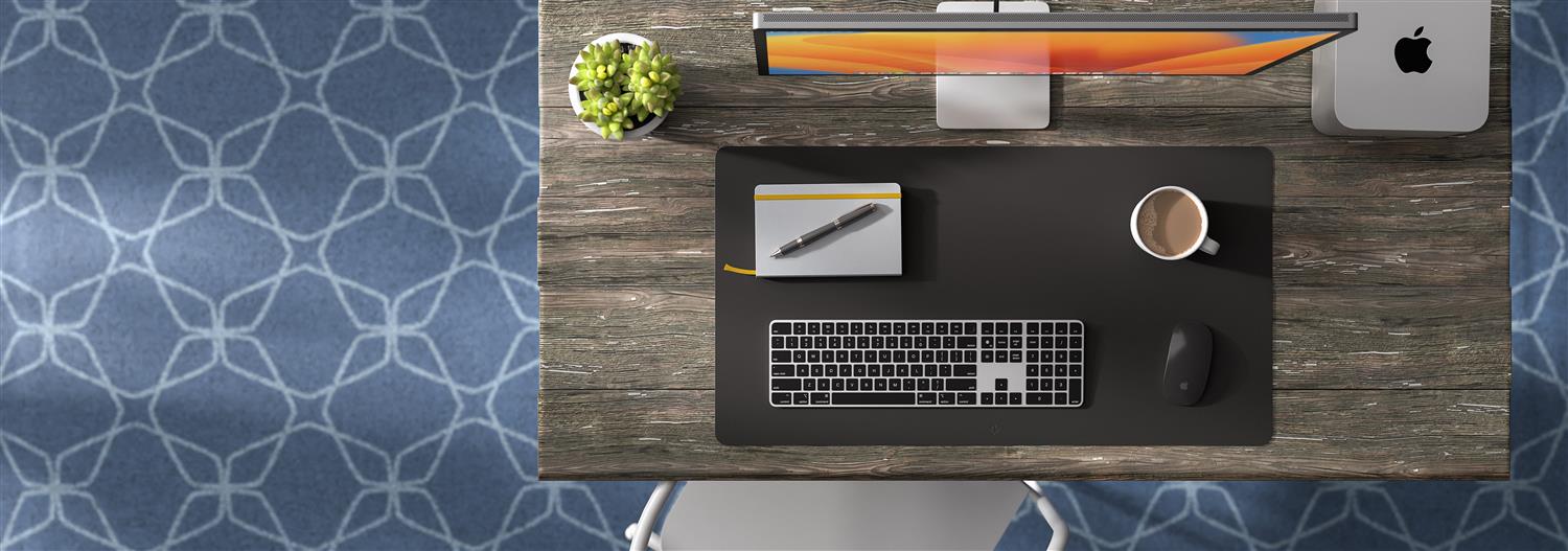 Twelve South DeskPad synthetic leather desk pad - black