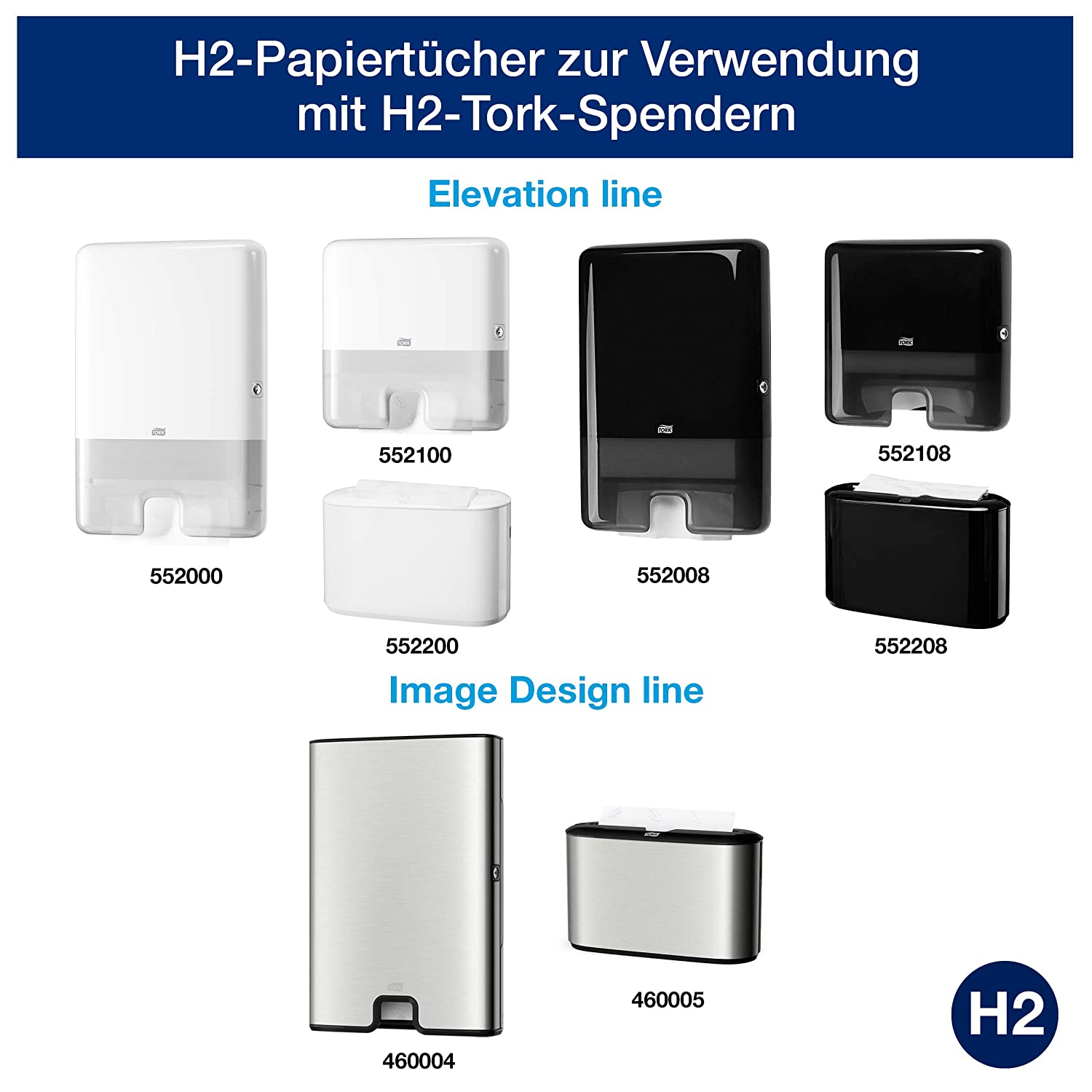 TORK Papierhandtücher 129089 Xpress H2 Advanced schnellauflösend Interfold-Falzung 2-lagig 4.200 Tücher - Weiss