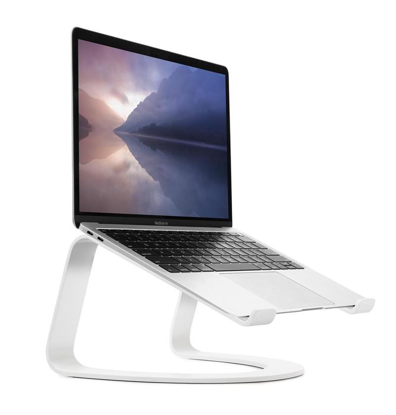 Twelve South Curve SE Aluminum Stand for MacBook / Notebooks - Matt White (White)