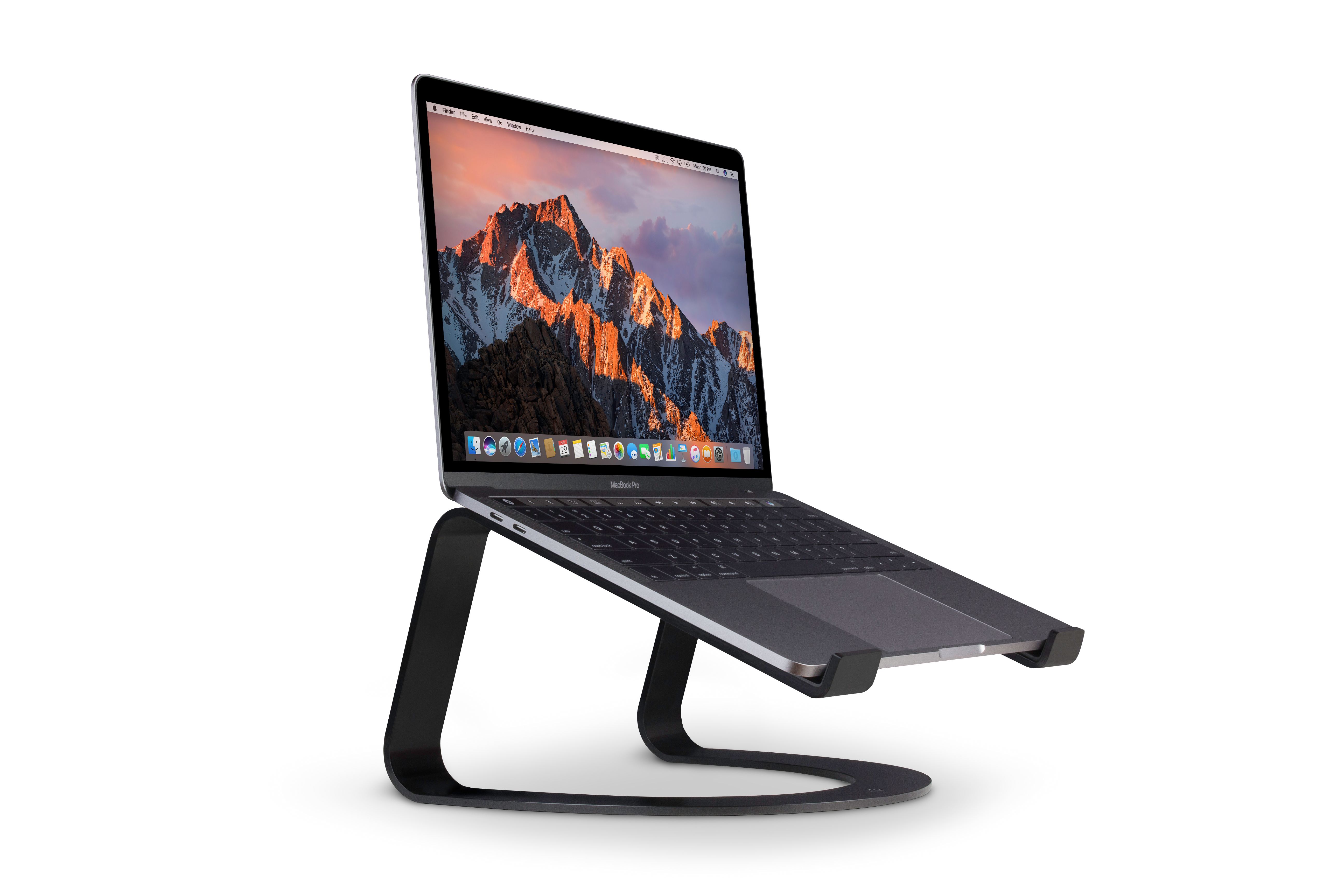 Twelve South Curve Aluminum Stand for MacBook, Notebooks, matt black