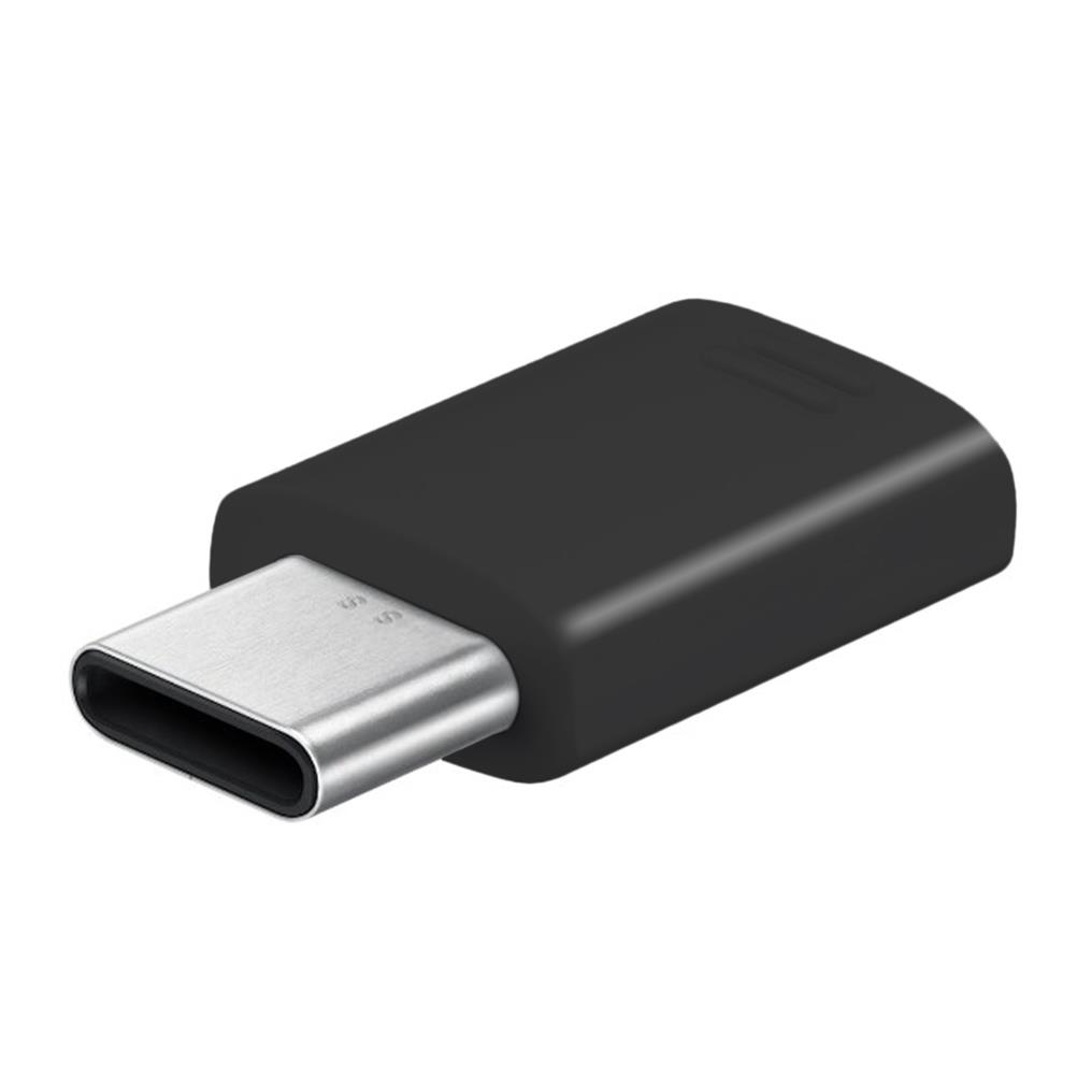 Samsung Adapter GH98-41290A / GH98-11381A Micro USB auf USB Typ C - Schwarz
