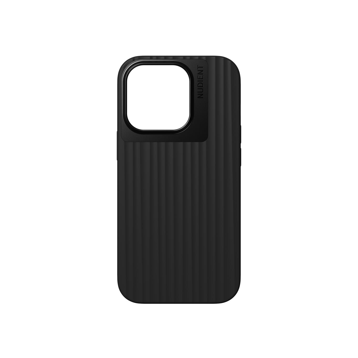 Nudient Bold Case für iPhone 14 Pro charcoal black