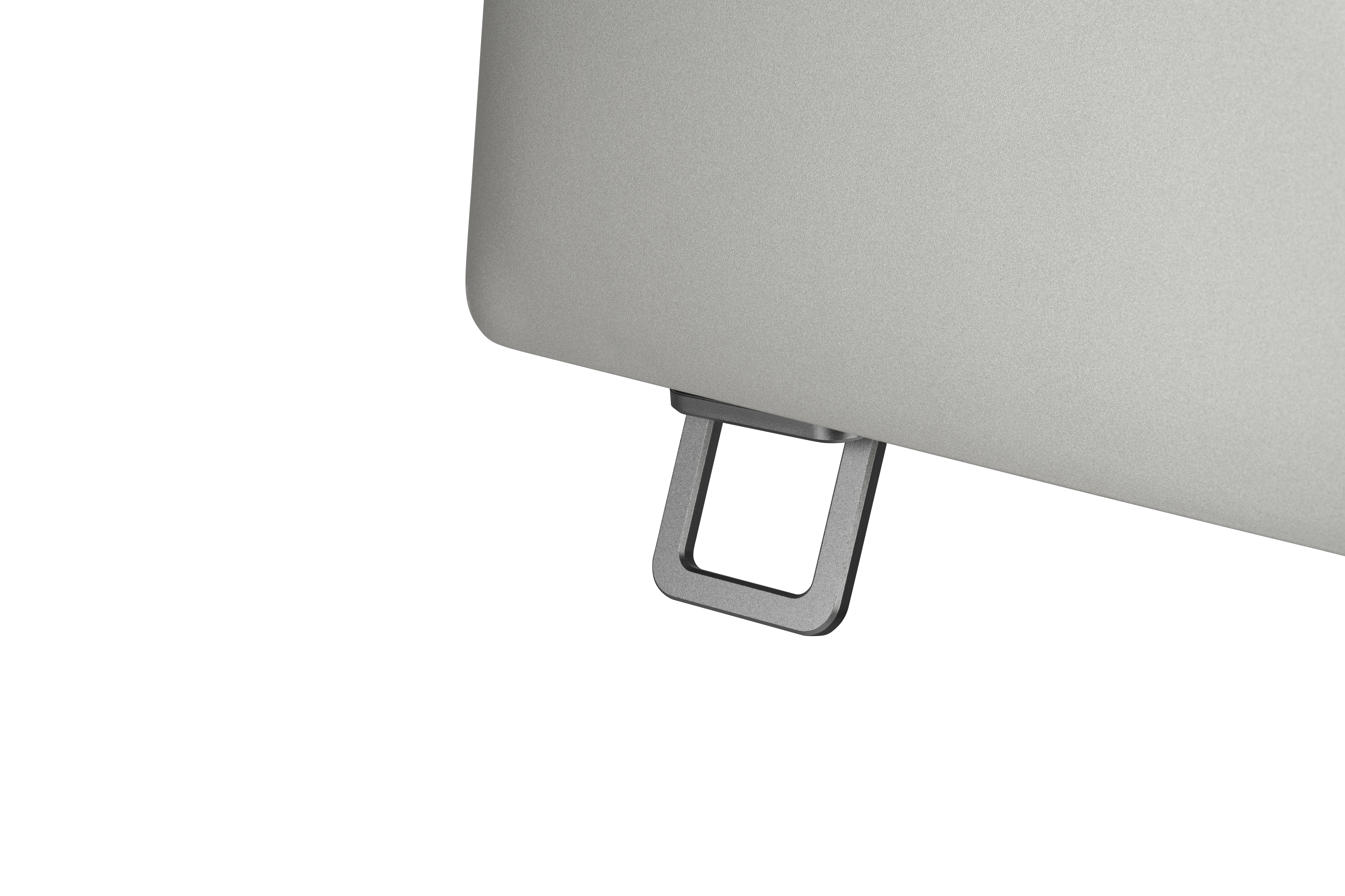 Tucano Laptop mini Stand - Aluminiumfüsschen zum Einklappen - Space Grey (Grau)