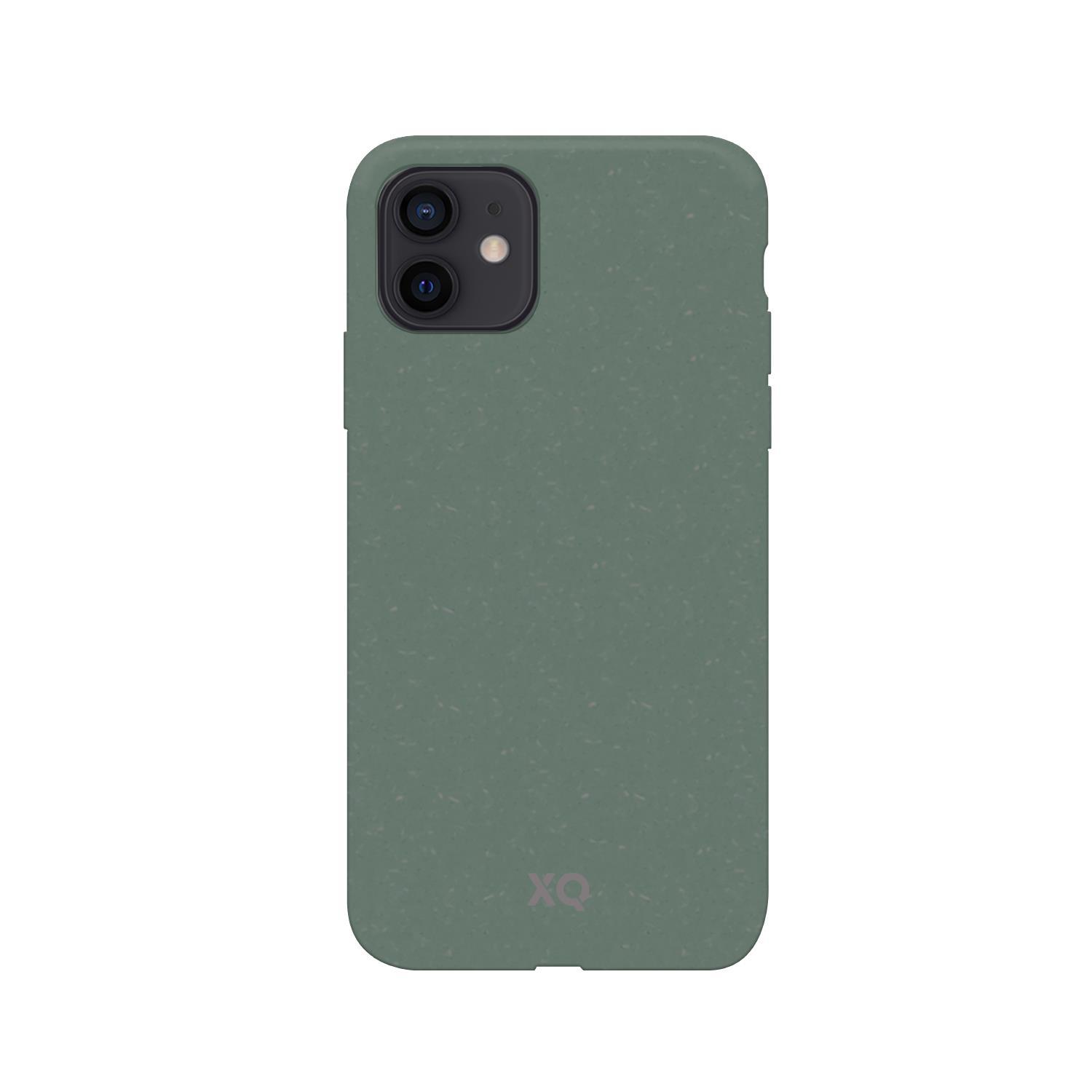 XQISIT Eco Flex Anti Bac für Apple iPhone 12 mini - palm green