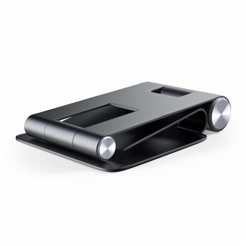Satechi Aluminum Foldable Stand Smartphone /Tablet Halterung - Schwarz