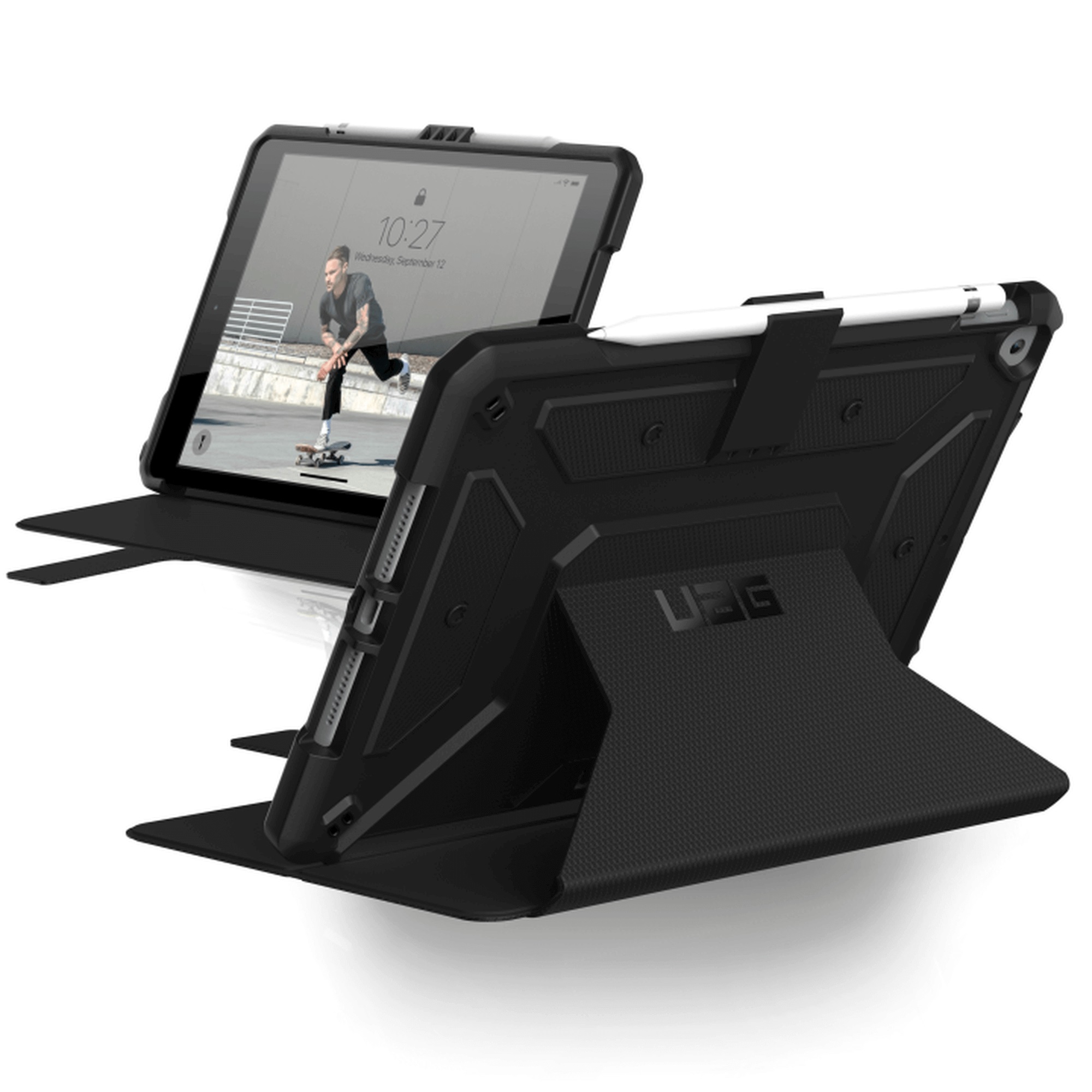 Urban Armor Gear UAG Metropolis Case für iPad 10,2 (2021 - 2019) - Schwarz