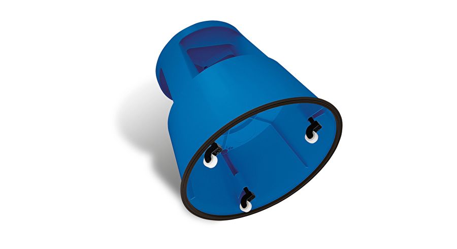 WEDO Rollhocker Step Kunststoff - Blau