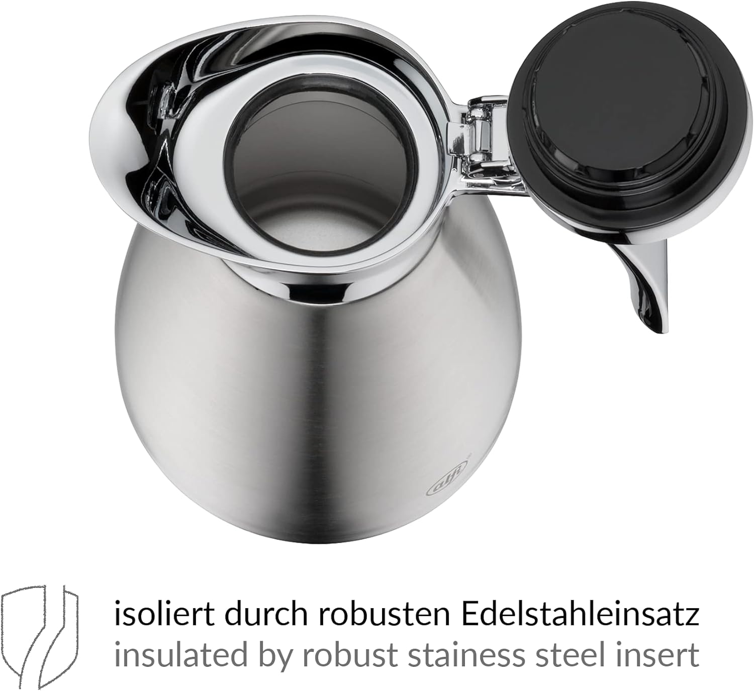 alfi Isolierkanne Gusto Toptherm 1,5 l - silber 