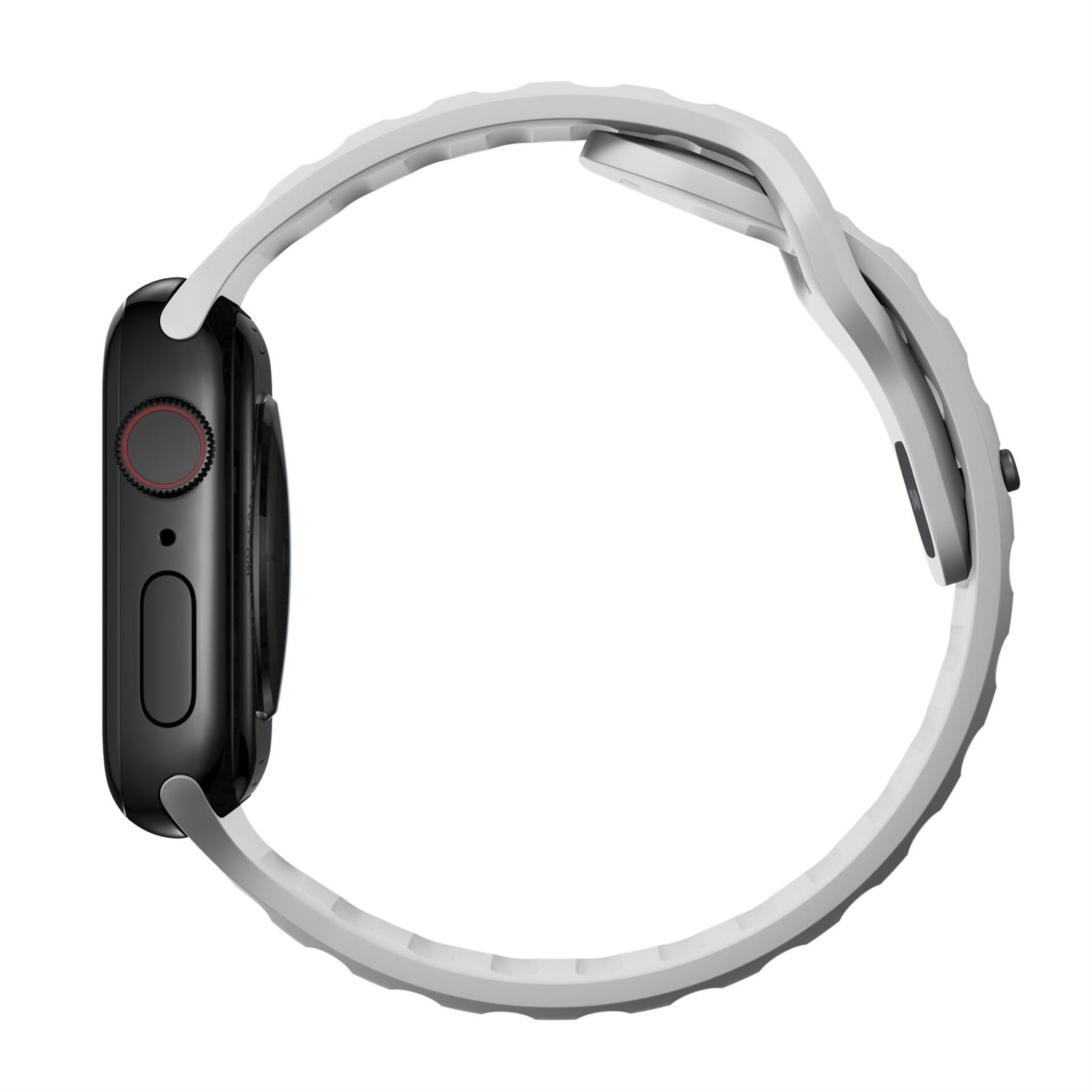Nomad Sport Strap V2 Armband für Apple Watch 49/45/44/42mm - Lunar Gray (Grau)