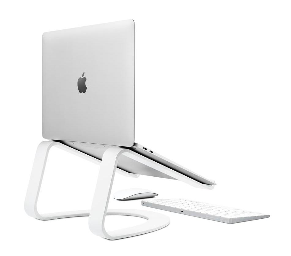 Twelve South Curve SE Aluminum Stand for MacBook / Notebooks - Matt White (White)