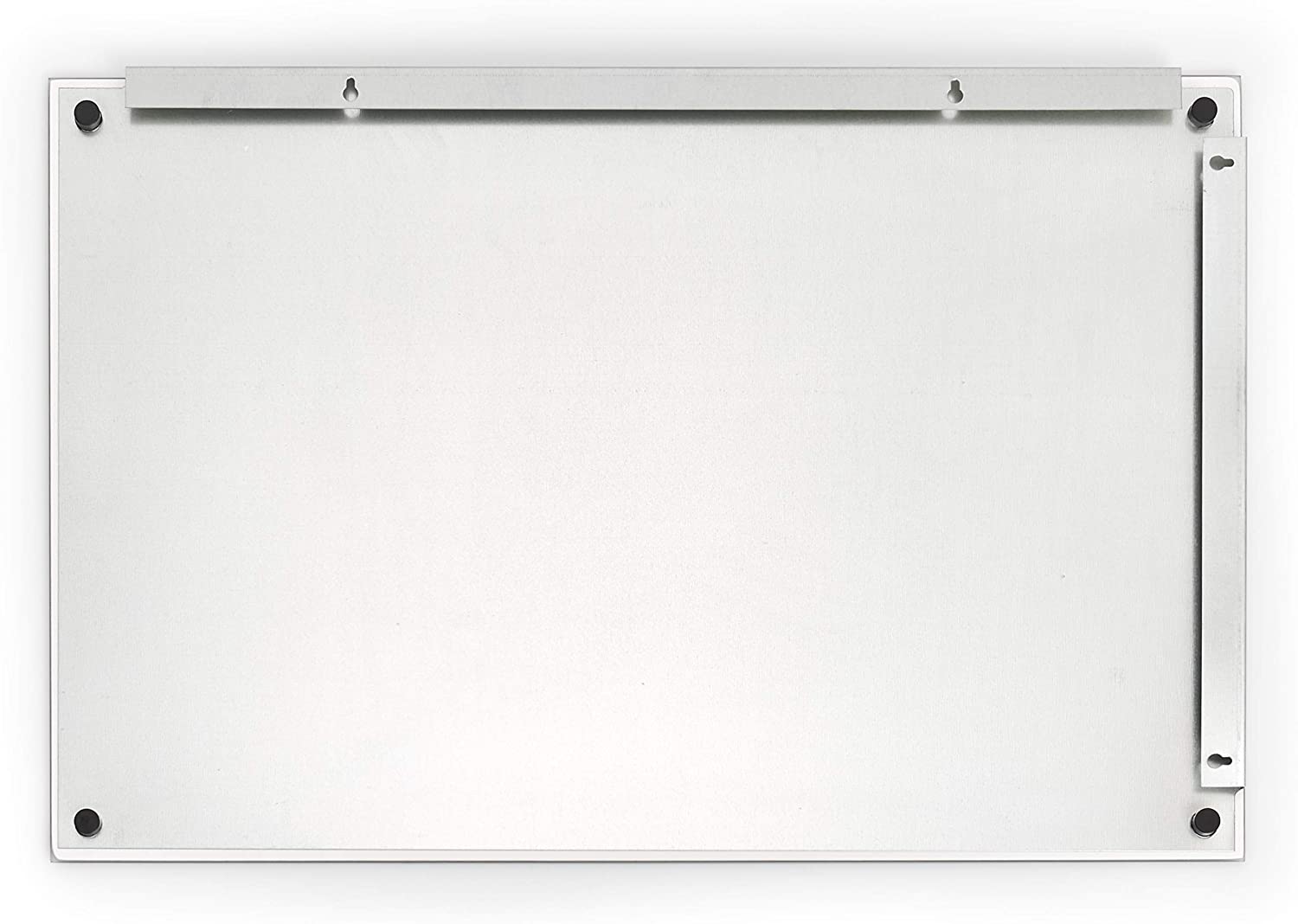 Zeller Glas-Magnettafel 60 x 40 cm - Schiefer grau