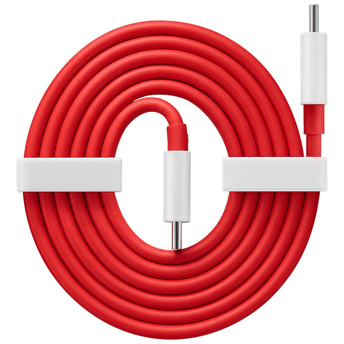 OnePlus Original Warp Charge USB-C zu USB-C Kabel - 1.5m - Rot