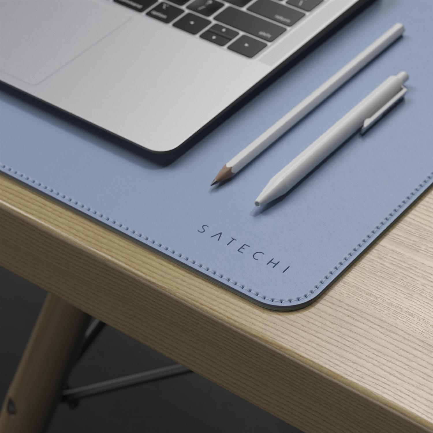 Satechi Eco Leather Desk Mat - Blau/Grün