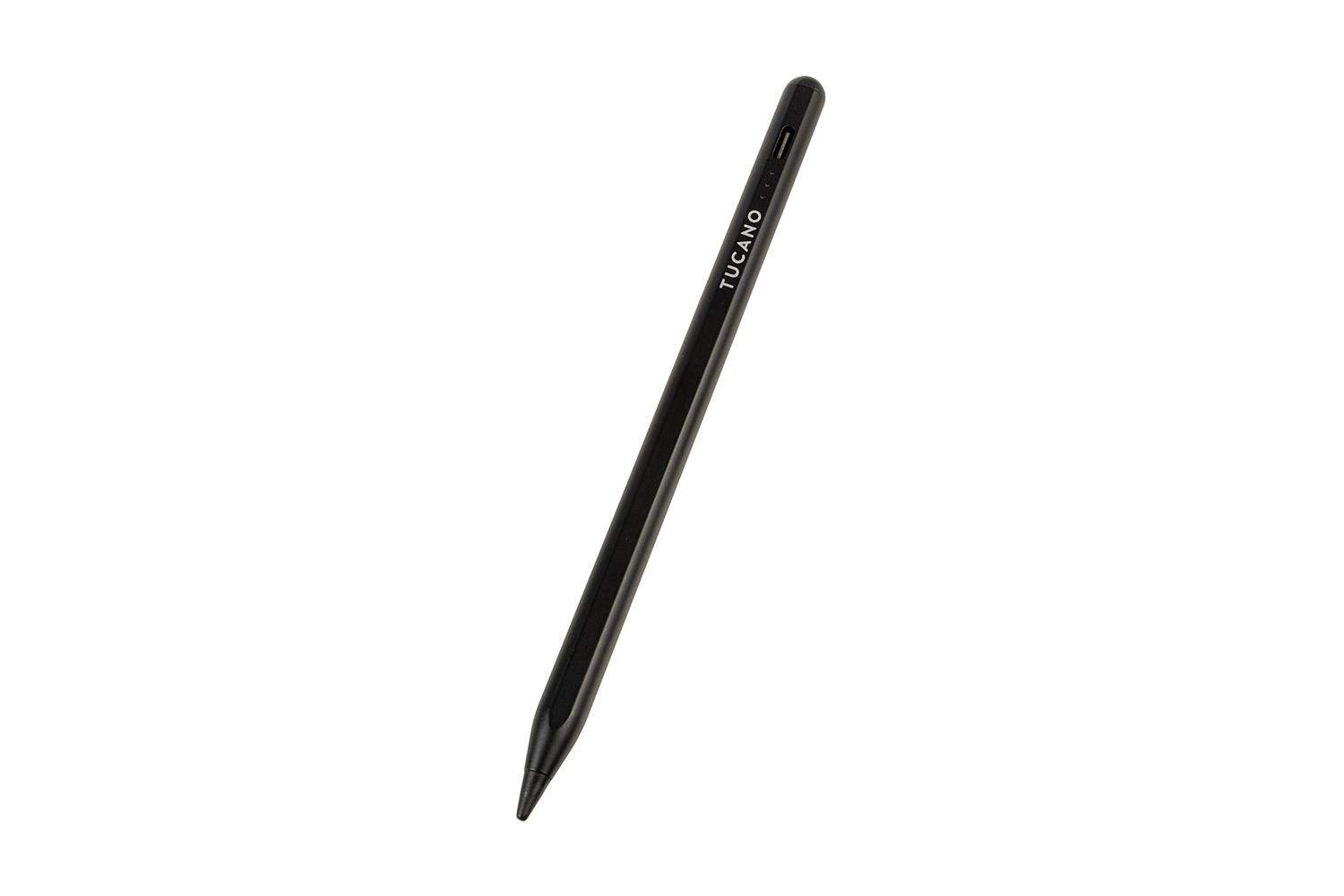 Tucano Universal Active Stylus Pen - Eingabestift für alle gängigen Smartphones, iPads, Tablets - Schwarz