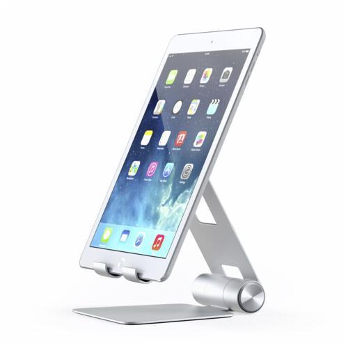 Satechi Aluminum Foldable Stand Smartphone /Tablet Halterung - Silber