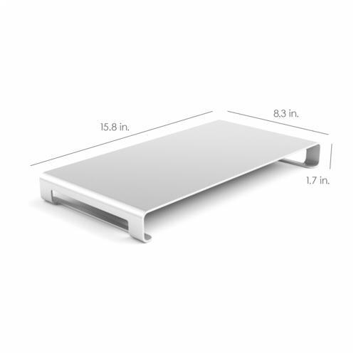Satechi Slim Aluminum Monitor Stand Halterung - Silber