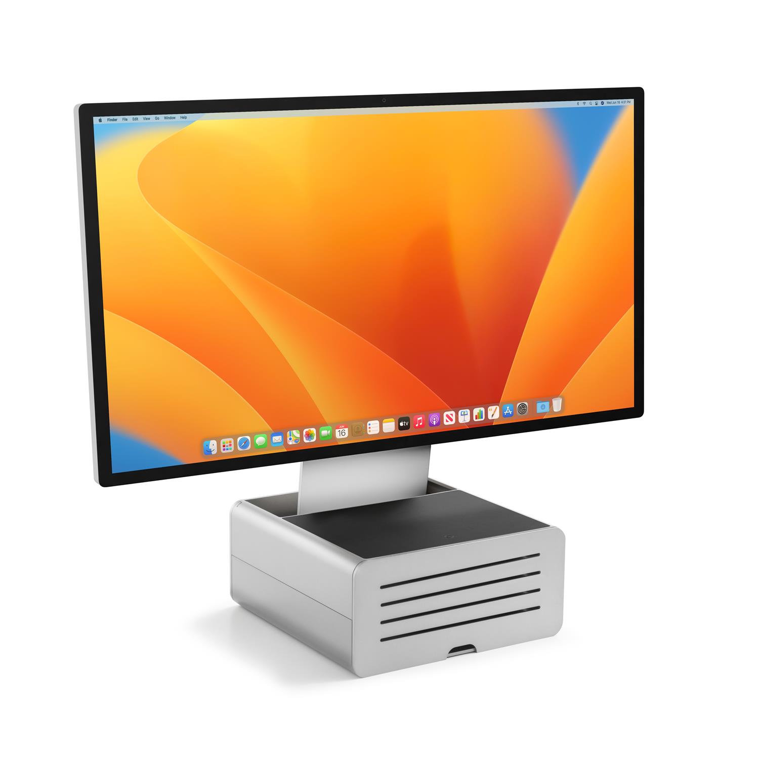 Twelve South HiRise Pro Stand for iMac and Studio Display - Silver