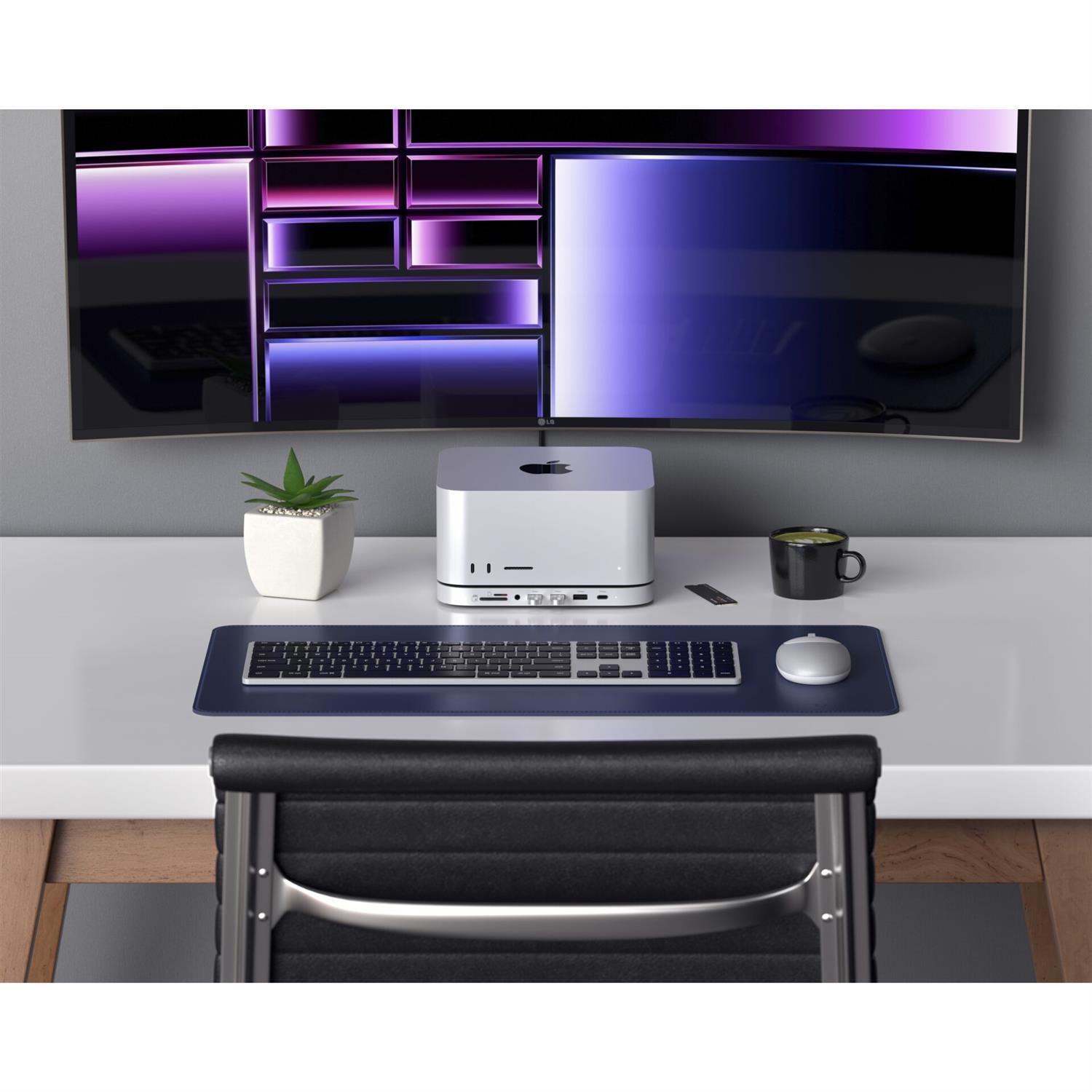 Satechi Stand Hub Mac Mini M1/M2 Studio M1/M2 NVMe SSD Enclosure
