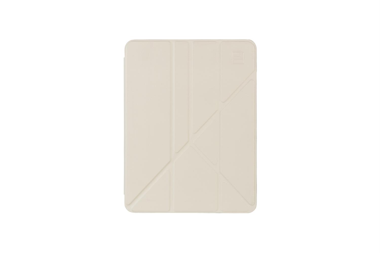 Tucano Bamboo Origami Case für das iPad 10,9 2022 (10. Gen.) - Ivory